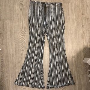Flare bohemian pants